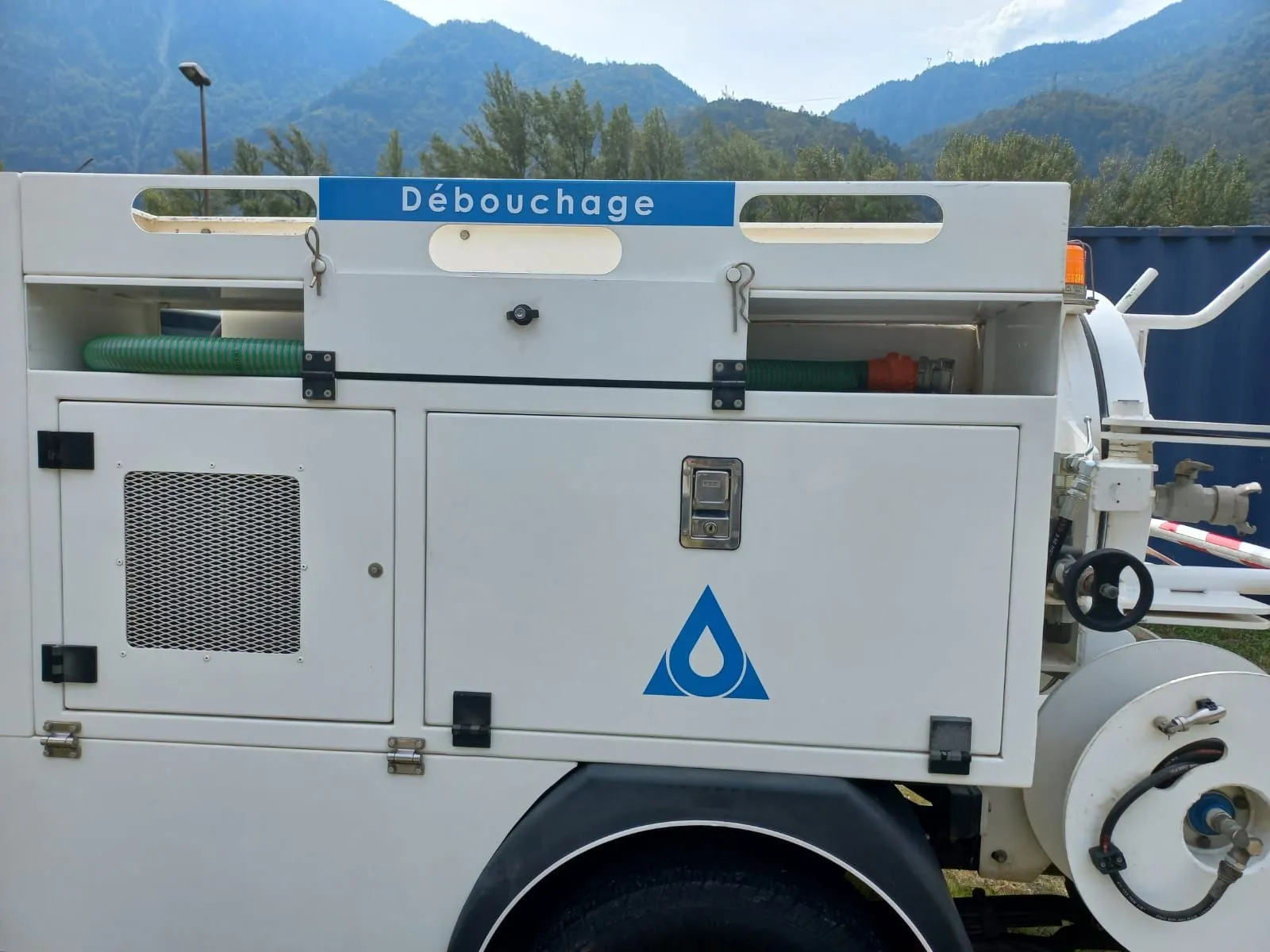 Matériel d'hydrocurage haute pression Vanmaele Savoie